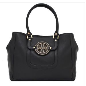 Tory Burch Amanda East/West Leather Tote Bag
